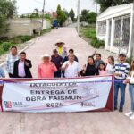 Entregan obra de pavimento en Tecuexcomac, Ixtacuixtla