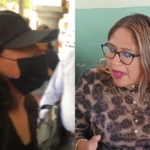 Revientan rueda de prensa para confrontar a la activista Yeny Charrez