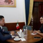 Genera polémica reunión entre presidenta de Morena y titular de Segob