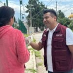 Desde Tizatlán, Carlos Augusto Pérez Hernández refuerza su presencia territorial 