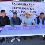 Inaugura gobierno de Ixtacuixtla red de drenaje sanitario en Tecoac