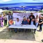 Dan banderazo de inicio a obra de red de agua potable en Tecuexcomac 