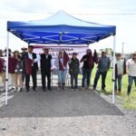 Arranca construcción de guarniciones y banquetas en la caridad Cuaxonacayo