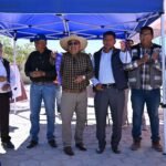 Inaugura presidente de Ixtacuixtla nueva calle en Tecoac 