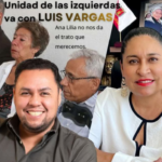 Unidad de las Izquierdas niega respaldo a Luis Vargas