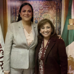 En medio de tensiones internas Cuéllar da su respaldo a la presidenta de Morena